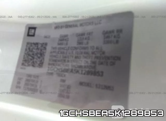1GCHSBEA5K1289853 фото 10