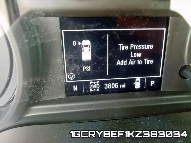 1GCRYBEF1KZ383034 фото 9