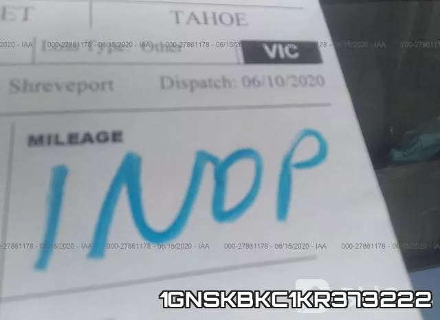 1GNSKBKC1KR373222 фото 8