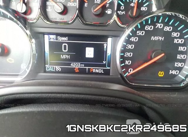 1GNSKBKC2KR249685 фото 8