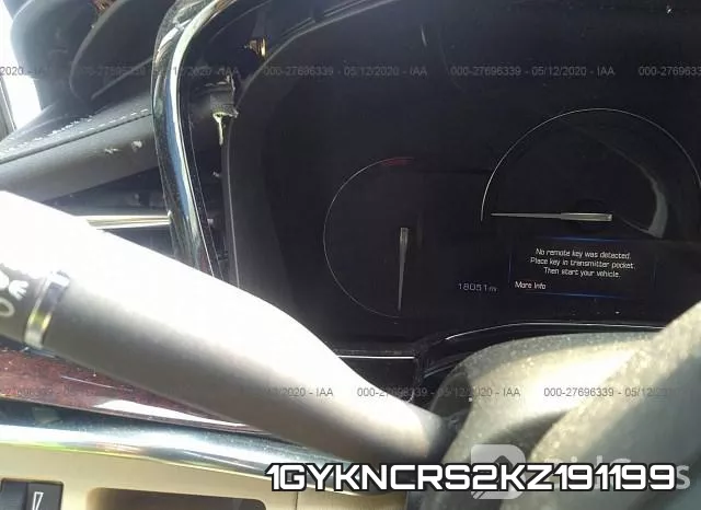1GYKNCRS2KZ191199 фото 8