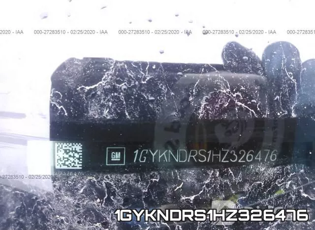 1GYKNDRS1HZ326476 фото 10