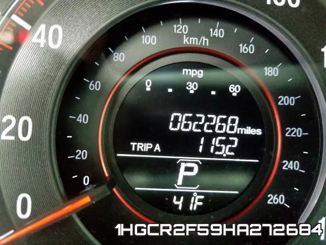 1HGCR2F59HA272684 фото 9