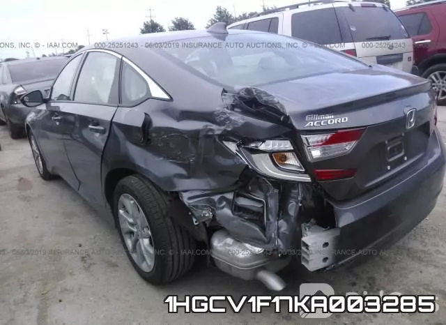 1HGCV1F17KA003285 фото 4