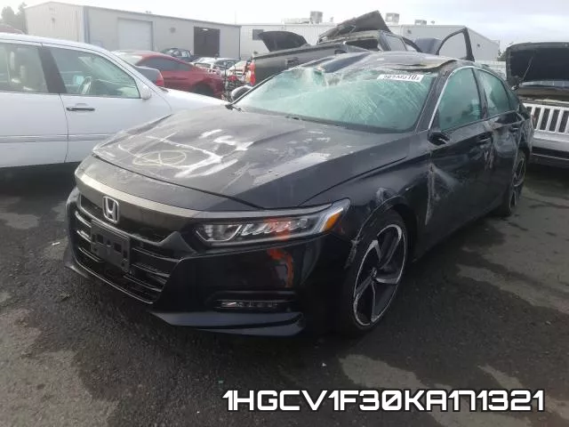 1HGCV1F30KA171321 фото 3
