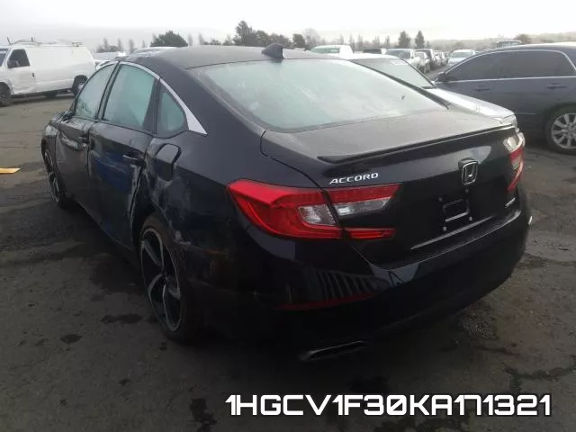 1HGCV1F30KA171321 фото 4