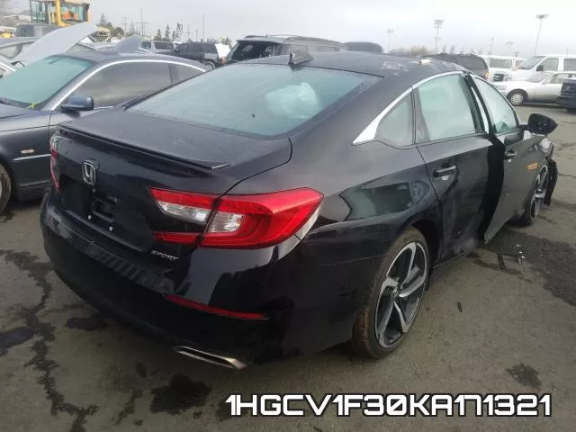 1HGCV1F30KA171321 фото 5
