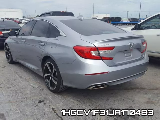 1HGCV1F31JA170483 фото 4
