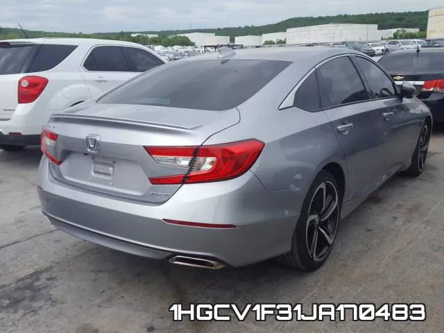 1HGCV1F31JA170483 фото 5
