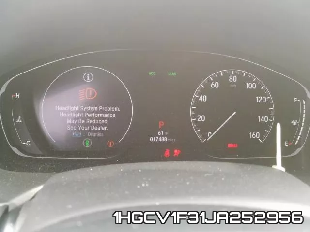 1HGCV1F31JA252956 фото 9