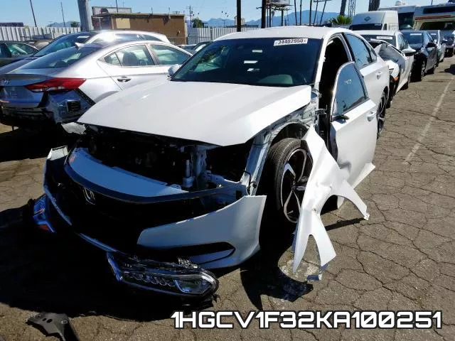 1HGCV1F32KA100251 фото 3