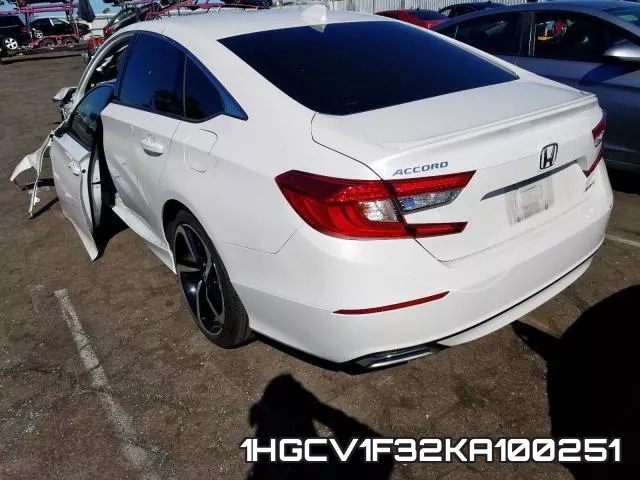 1HGCV1F32KA100251 фото 4