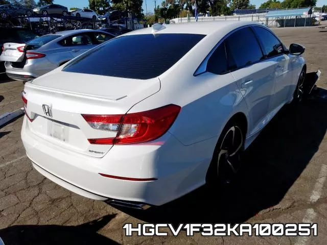 1HGCV1F32KA100251 фото 5
