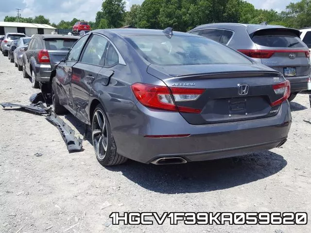 1HGCV1F39KA059620 фото 4