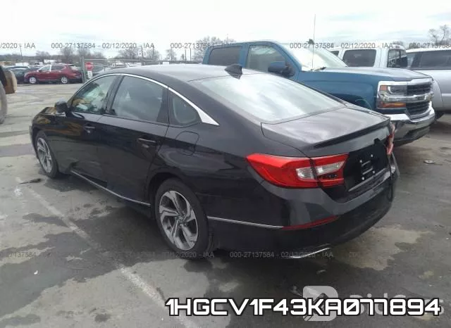 1HGCV1F43KA077894 фото 4