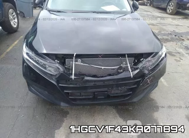 1HGCV1F43KA077894 фото 7