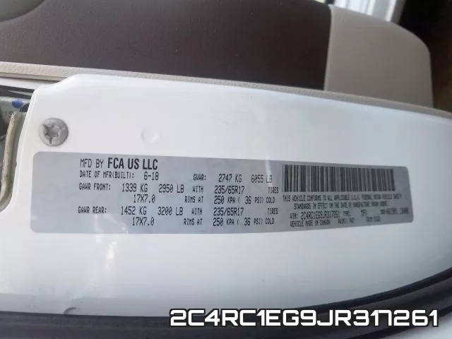 2C4RC1EG9JR317261 фото 2