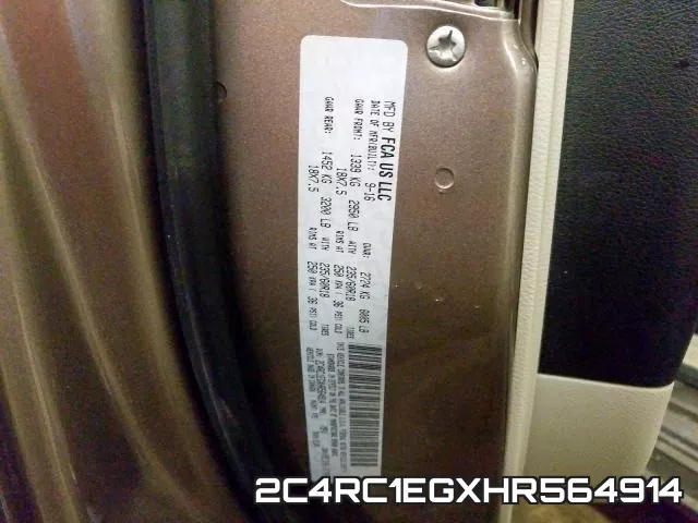 2C4RC1EGXHR564914 фото 2