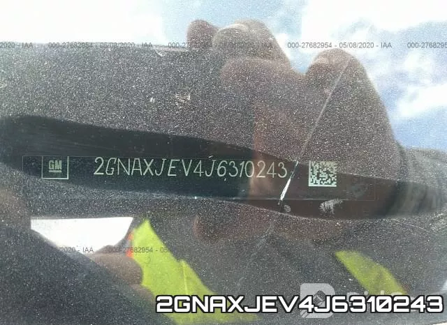 2GNAXJEV4J6310243 фото 10