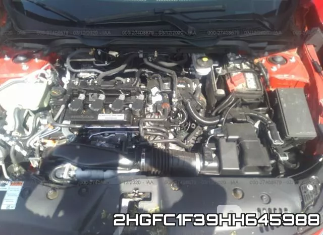 2HGFC1F39HH645988 фото 2