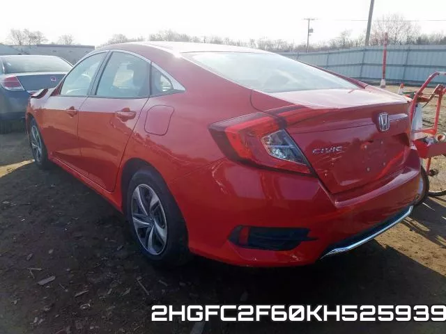 2HGFC2F60KH525939 фото 4