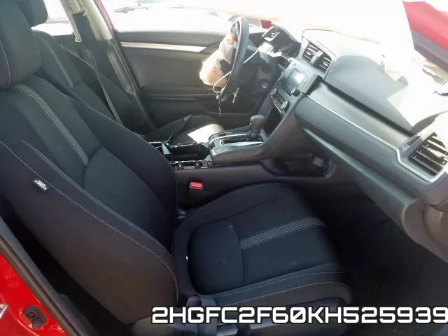 2HGFC2F60KH525939 фото 6