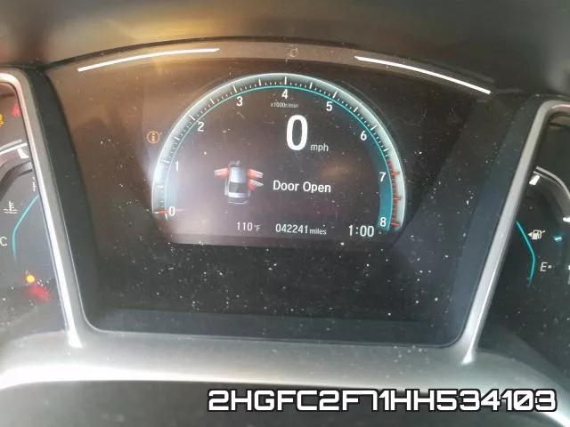 2HGFC2F71HH534103 фото 9