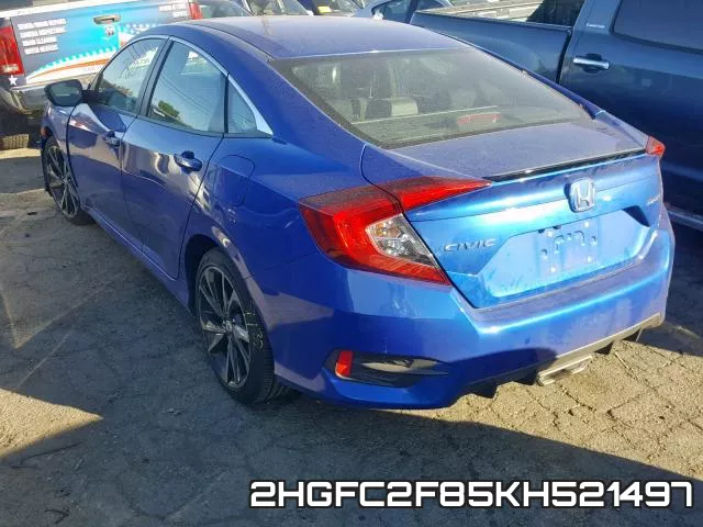 2HGFC2F85KH521497 фото 4