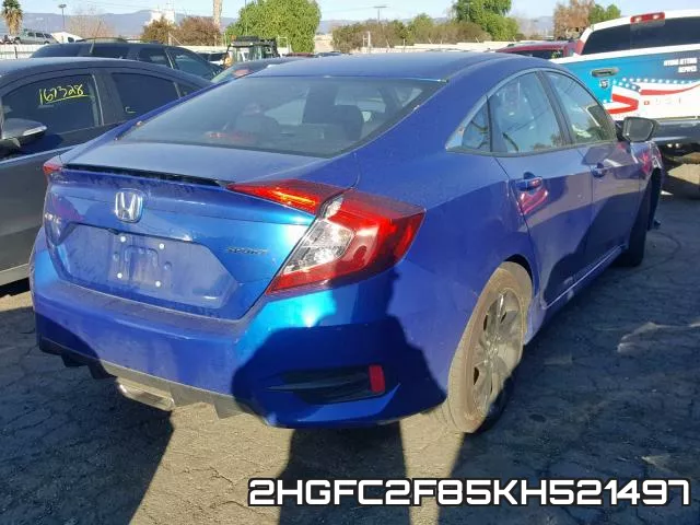 2HGFC2F85KH521497 фото 5