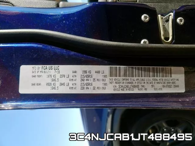3C4NJCAB1JT488495 фото 2