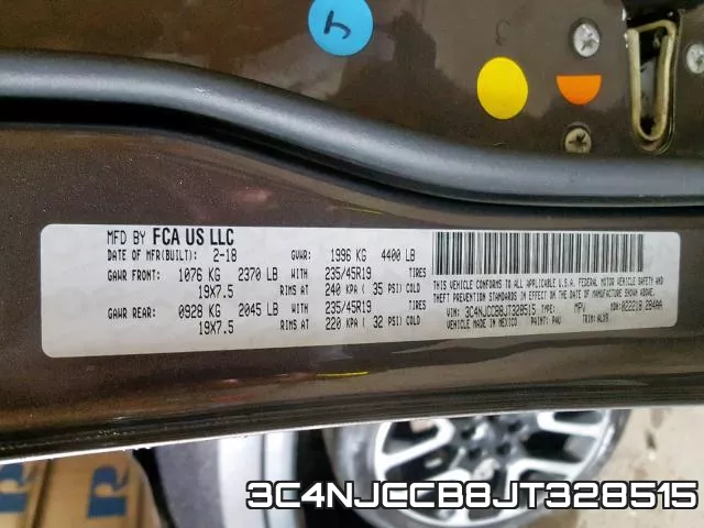 3C4NJCCB8JT328515 фото 2