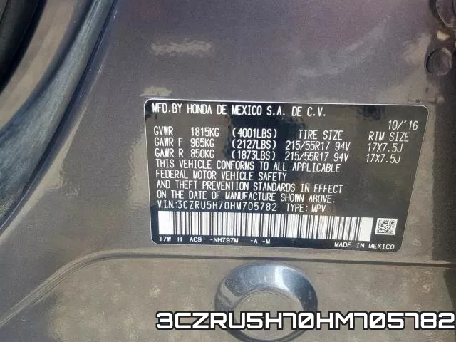 3CZRU5H70HM705782 фото 2