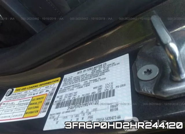 3FA6P0HD2HR244120 фото 10
