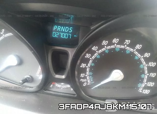 3FADP4AJ8KM115107 фото 8