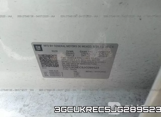 3GCUKREC5JG289523 фото 10