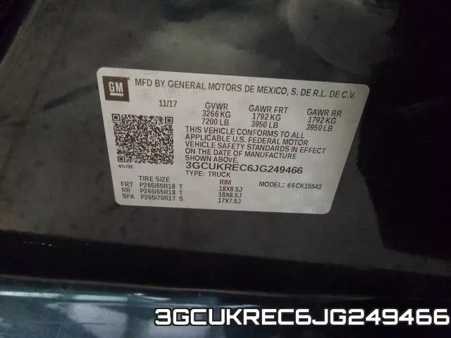 3GCUKREC6JG249466 фото 2