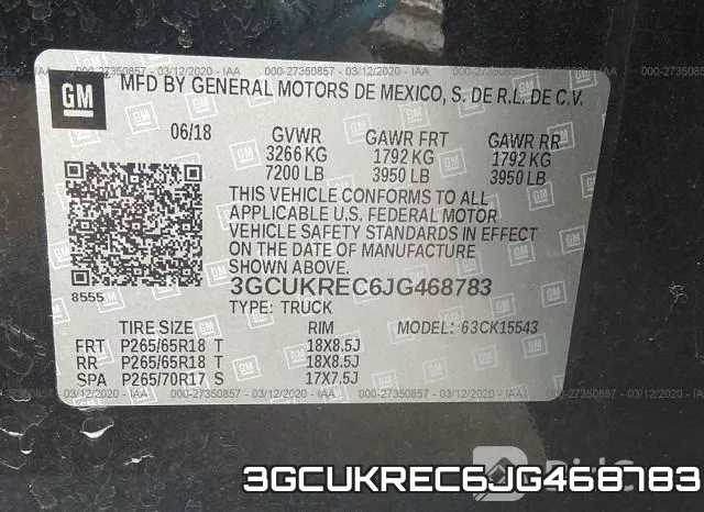 3GCUKREC6JG468783 фото 10