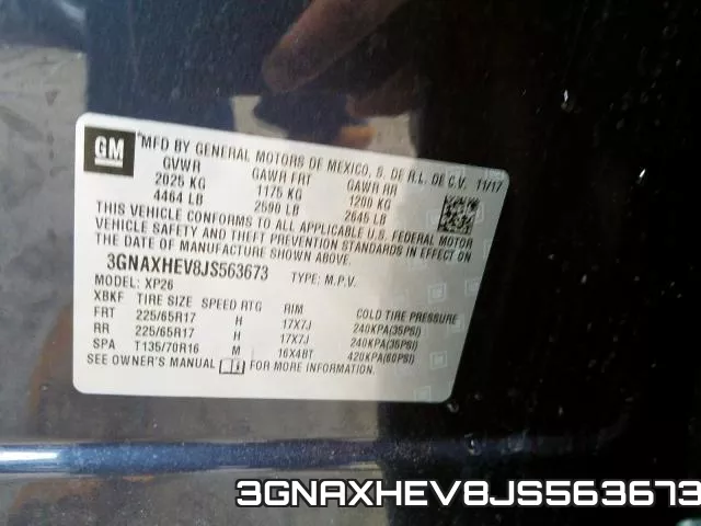 3GNAXHEV8JS563673 фото 2