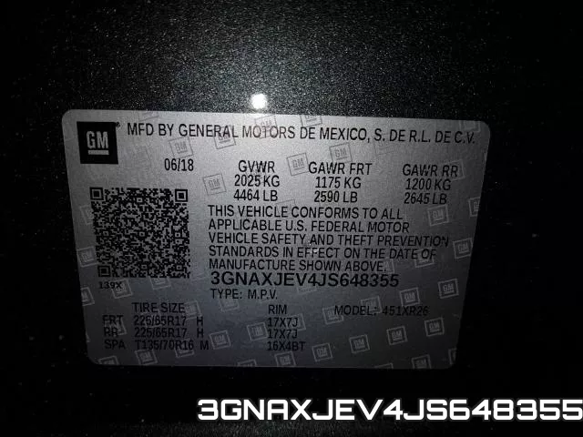 3GNAXJEV4JS648355 фото 2