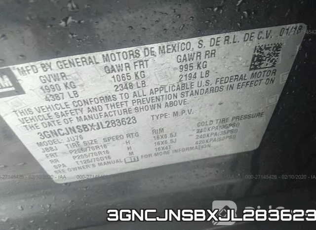3GNCJNSBXJL283623 фото 10