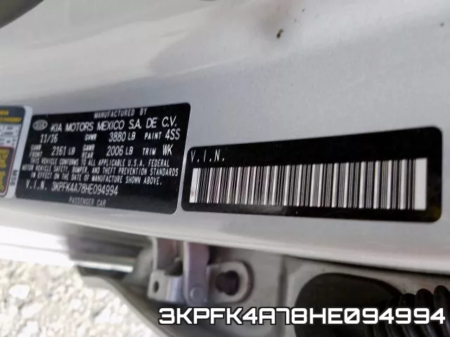 3KPFK4A78HE094994 фото 2