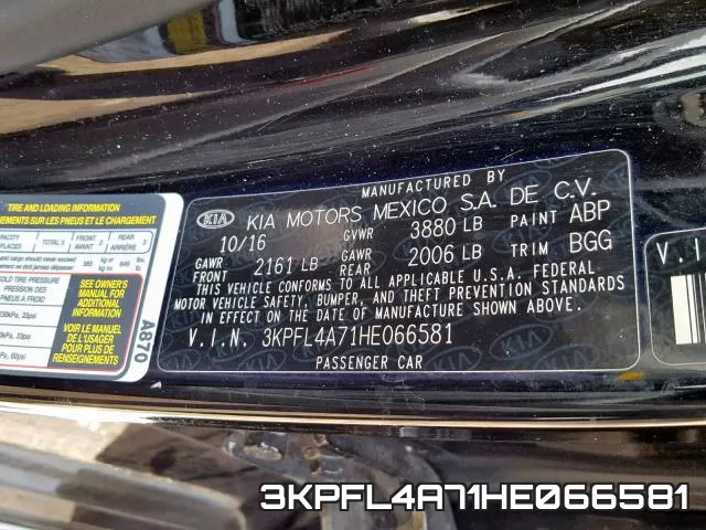 3KPFL4A71HE066581 фото 2