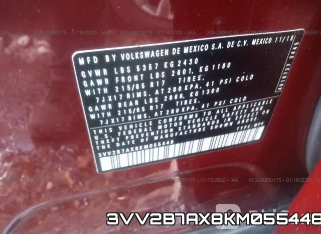 3VV2B7AX8KM055448 фото 10