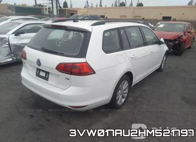 3VW017AU2HM521797 фото 5