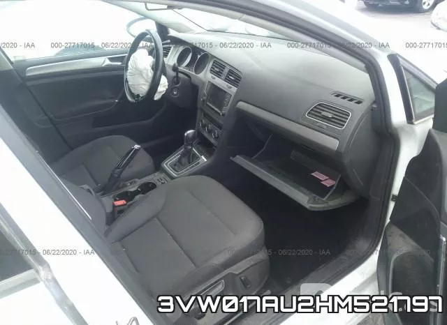 3VW017AU2HM521797 фото 6