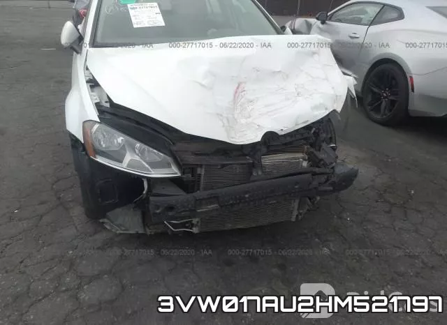 3VW017AU2HM521797 фото 7