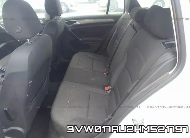 3VW017AU2HM521797 фото 9