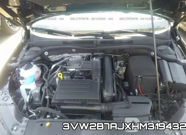 3VW2B7AJXHM319432 фото 2