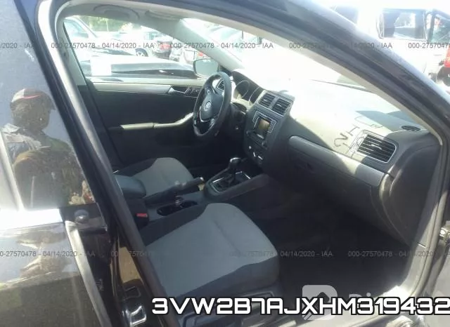 3VW2B7AJXHM319432 фото 6