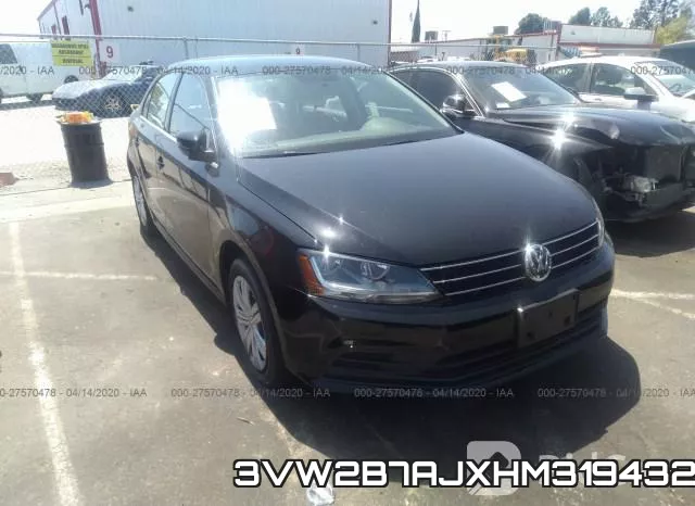 3VW2B7AJXHM319432 фото 7